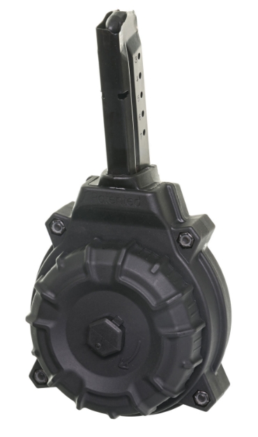 Picture of Promag Standard Black Drum 50Rd For 9Mm Luger S&W M&P Shield 