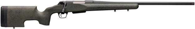 Picture of Winchester Guns Xpr Sr 308 Win Caliber With 3+1 Capacity, 22" Threaded Barrel, Black Perma-Cote Metal Finish & Black Webbed Green Grayboe Renegade Long Range Stock Right Hand (Full Size) 