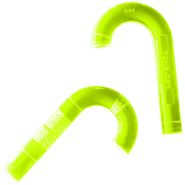 Picture of Pro-Shot Uv Bore Light 9Mm/22 Cal & Up Rifle/Pistol Fiber Optic Neon Green 2 Per Pkg 