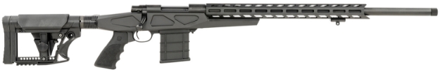 Picture of Howa M1500 Apc Chassis 6.5 Creedmoor 24" Tb 10+1 Black Rec/Barrel Black 6 Position Luth-Ar Mba-4 With Aluminum Chassis Stock Black Polymer Grip Right Hand 