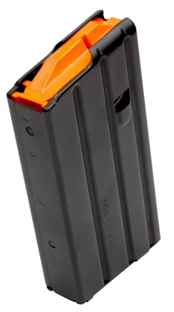 Picture of Duramag Ss Replacement Magazine Black With Orange Follower Detachable 20Rd 350 Legend For Ar-15 