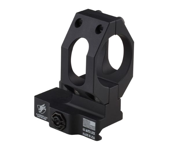 Picture of American Defense Mfg Aimpoint M68/Compm2/Pro Mount-Titanium Lever Scope Mount Black Hardcoat Anodized 