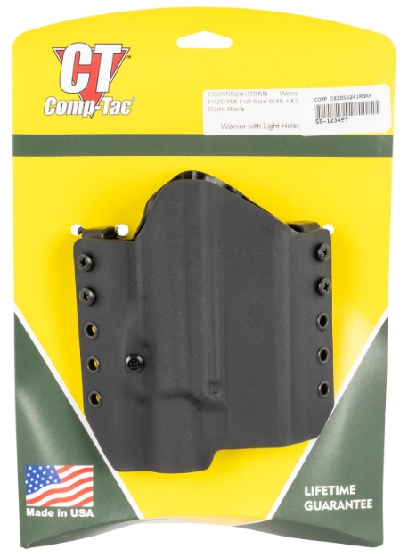 Picture of Comp-Tac Warrior Owb Black Kydex Belt Loop Fits Sig 320/Sig Rx Right Hand 