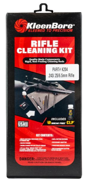 Picture of Kleenbore Rifle Classic Cleaning Kit 6.5Mm/25/243 Cal 