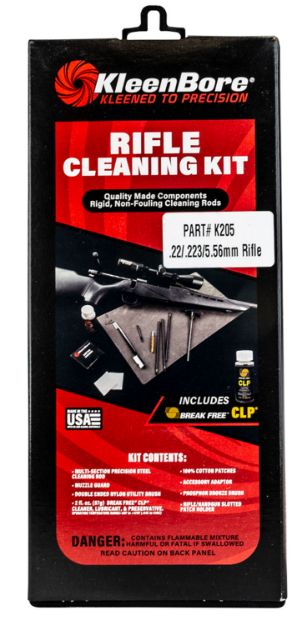 Picture of Kleenbore Rifle Classic Cleaning Kit 5.56Mm/22/223 Cal 