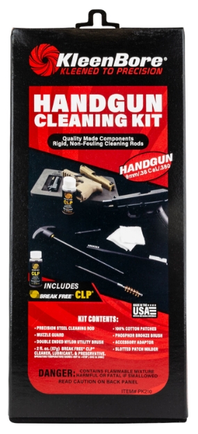 Picture of Kleenbore Classic Cleaning Kit 9Mm / 38 / 357 Cal Handgun 