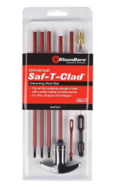 Picture of Kleenbore Saf-T-Clad Universal Classic Cleaning Kit 22-45 Cal Handgun/Rifle/All Gauge Shotguns 