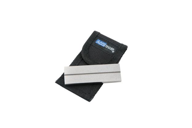 Picture of Accusharp Pocket Stone Fine/Coarse Diamond Sharpener Gray 
