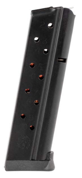 Picture of Ruger Sr1911 Competition 10Rd Magazine Fits Ruger Sr1911 Competition 9Mm Luger Black Nitride 