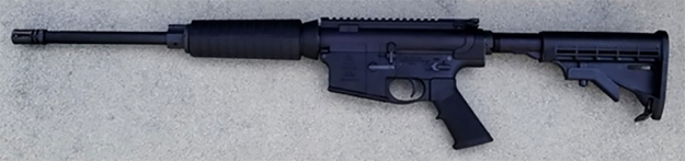 Picture of Del-Ton Inc Or3fth16-0 Echo 308 Win 16" 30+1 Black Hard Coat Anodized 6 Position M4 Stock Black Polymer Grip 