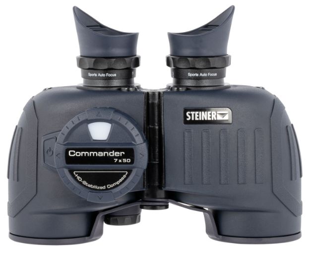 Picture of Steiner Commander W/Compass 7X50mm Porro Prism Black Rubber Armor 