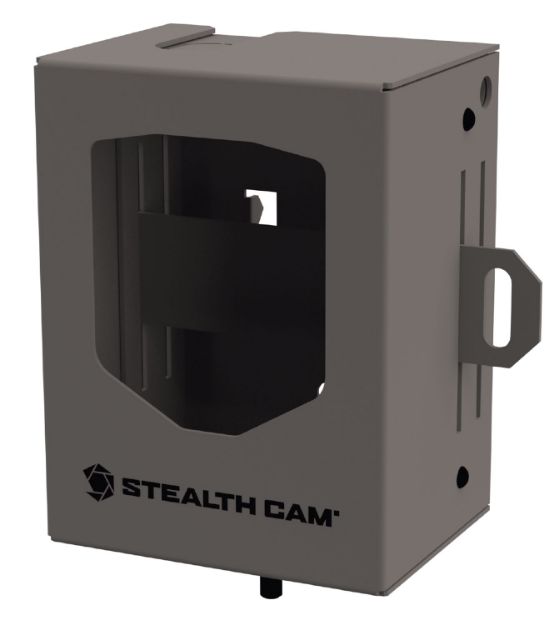 Picture of Stealth Cam Bear Security Box Fits G/G Pro/Ds4k Camera Series Large Gray Powder Coated Steel 