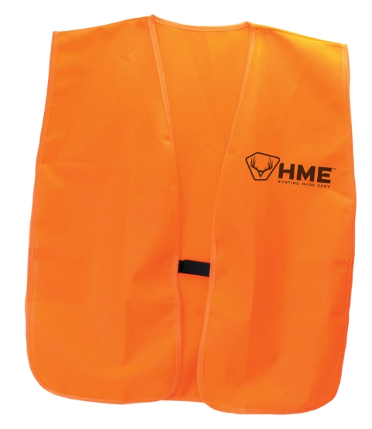 Picture of Hme Safety Vest Big Boy Orange Polyester 