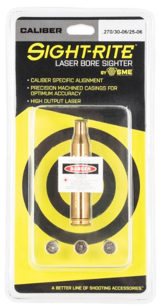 Picture of Sme Xsi-Bl-25-06 Sight-Rite Laser Bore Sighting System 25-06 Rem;270 Win;30-06 Springfield Brass 