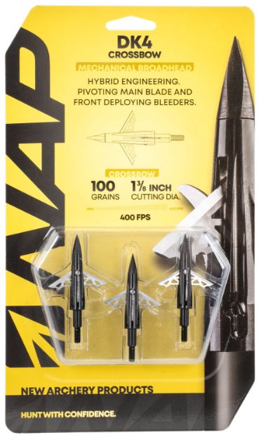 Picture of Nap Dk4 Crossbow Broadhead 100 Gr 3 Pk 