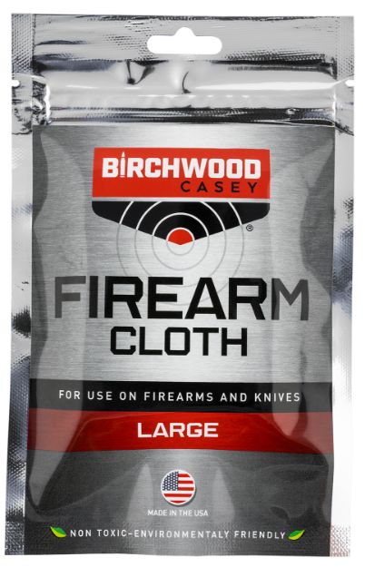 Picture of Birchwood Casey Firearm Cloth Large Treated Cotton 