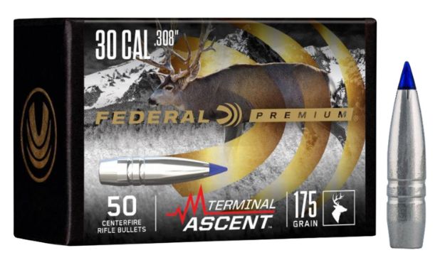 Picture of Federal Therminal Ascent Component Premium 30 Cal .308 175 Gr Terminal Ascent 