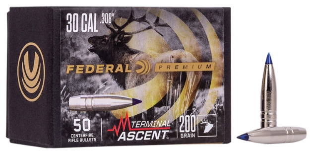 Picture of Federal Therminal Ascent Component Premium 30 Cal .308 200 Gr Terminal Ascent 