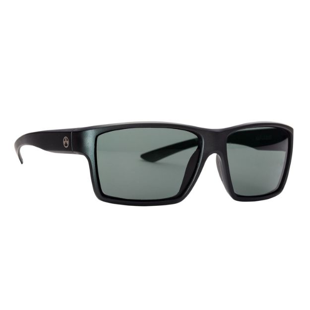 Picture of Magpul Explorer Eyewear Adult Gray Green Mirror Lens Polycarbonate Black Frame 