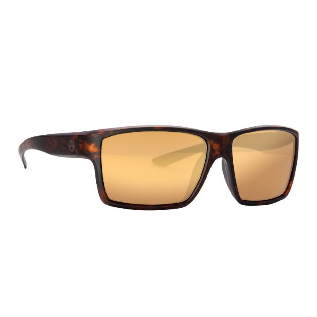 Picture of Magpul Explorer Eyewear Adult Bronze Gold Mirror Lens Polycarbonate Tortoise Frame 