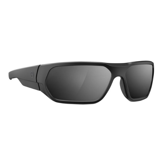 Picture of Magpul Radius Eyewear Adult Gray Silver Mirror Lens Polycarbonate Black Frame 