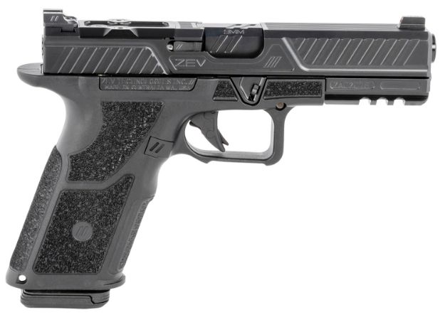 Picture of Zev Oz9-Std-Combat-B-B-Ns Oz9 Combat 9Mm Luger 4.49" 17+1 Black, Black Dlc Steel Black Polymer Grip 