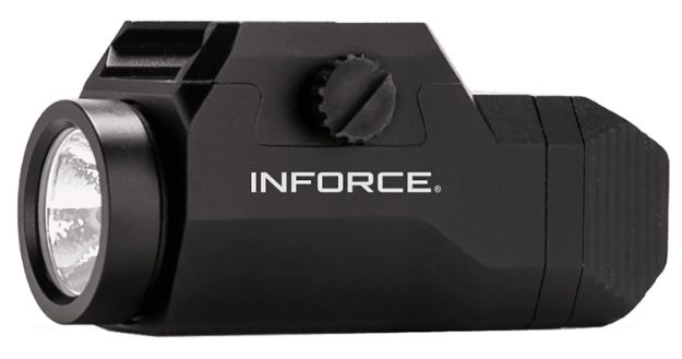 Picture of Inforce Wld1051 Wild1 For Handgun 500 Lumens Output White Led Light 1913 Picatinny Rail/Glock Rail Mount Black Anodized Hardcoat Aluminum 