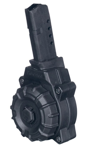 Picture of Promag Standard Black Drum 30Rd For 9Mm Luger Glock 43 