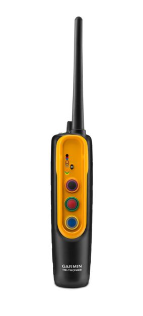 Picture of Garmin Pro Trashbreaker Handheld W/Barklimiter, Tri-Tronics, Led Beacon Lights, 1-Hand Operation Yellow Rechargeable Li-Ion Up To 9 Dogs 4 Mile Range 