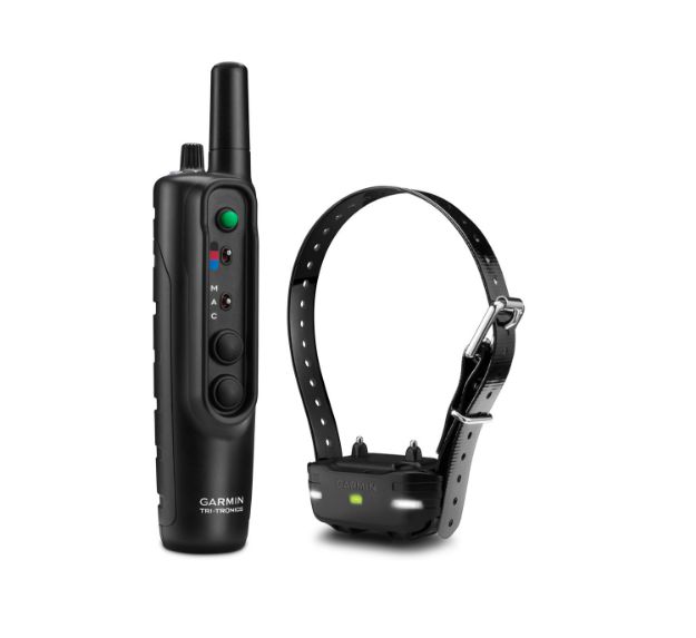 Picture of Garmin Pro 550 Bundle Handheld Black W/Barklimiter, Remote Operation Beacon Lights, Tri-Tronics Rechargeable Li-Ion; Collar .75" Up To 3 Dogs 1 Mile Range 