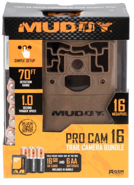 Picture of Muddy Pro-Cam 16 Combo Brown Lcd Display 16Mp Resolution Invisible Flash Sd Card Slot Memory 