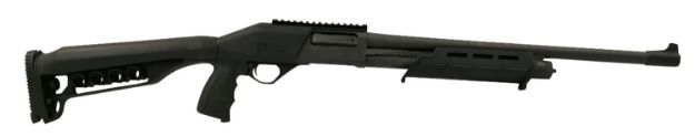 Picture of Jts Shotgun  12 Gauge 4+1 2.75" 18.56" Barrel, Black Metal Finish, Picatinny Rail, Synthetic Stock W/Pistol Grip, Optics Ready 