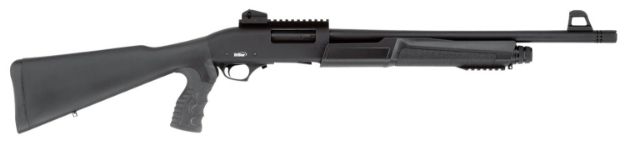 Picture of Tristar Cobra Iii Force Pump 12 Gauge 3" 18.50" 5+1 Black Rec/Barrel Black Fixed Pistol Grip Stock Right Hand Includes 1 Extended Cylinder Mobilchoke 