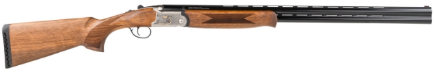 Picture of Tristar Trinity O/U 16 Gauge 28" 2Rd 2.75" Silver Engraved With 24K Gold Inlay Rec Turkish Walnut Stock Right Hand (Full Size) Includes 5 Mobilchoke 