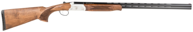 Picture of Tristar Trinity Lt O/U 410 Gauge 28" 2Rd 3" Silver Engraved Aluminum Rec Turkish Walnut Stock Right Hand (Full Size) Includes 5 Mobilchoke 