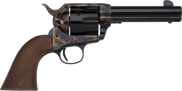 Picture of Pietta 1873 Gw2 Californian 45 Colt (Lc) 6 Shot 4.75" Hammer Forged Steel Barrel, Blued Steel Cylinder, Color Case Hardened Steel Frame, Walnut Grip 