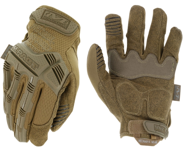 Picture of Mechanix Wear Mpt-72-008 M-Pact Gloves Coyote Touchscreen Synthetic Leather Small 