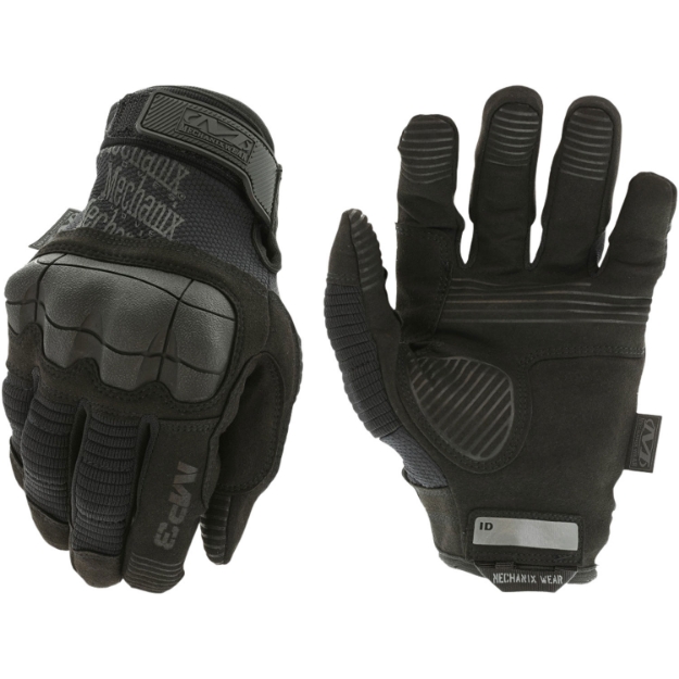 Picture of Mechanix Wear Mp3-55-008 M-Pact 3 Covert Black Synthetic Leather Small 