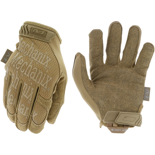 Picture of Mechanix Wear Mg-72-008 Original Coyote Synthetic Leather Small 