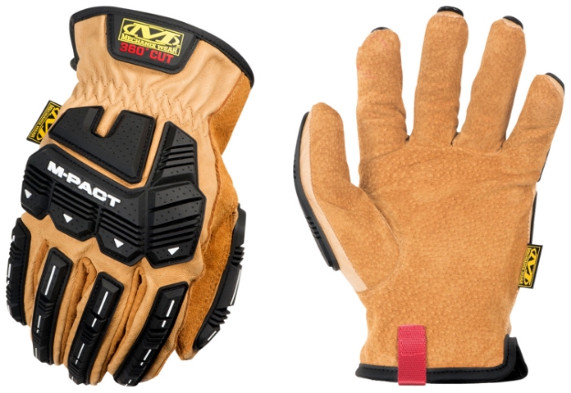 Picture of Mechanix Wear Ldmp-C75-008 Durahide M-Pact Driver F9-360 Small Tan Durahide Leather 