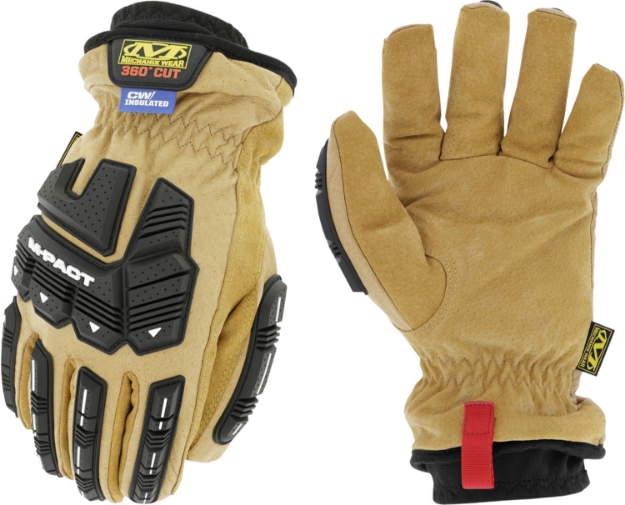 Picture of Mechanix Wear Ldmp-X95-008 Durahide M-Pact Insulated Driver F9-360 Small Tan Durahide Leather 