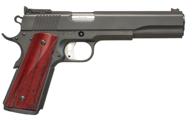 Picture of Fusion Firearms 1911 Freedom 10Mm Auto 6" 8+1, Black, Beavertail Frame, Serrated Long Slide, Red Cocobolo Grip, 70 Series Design 