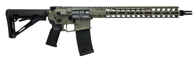 Picture of Radian Weapons Model 1 223 Wylde 16" Rifle 30+1 Radian Od Green Cerakote Black Magpul Collapsible Magpul 