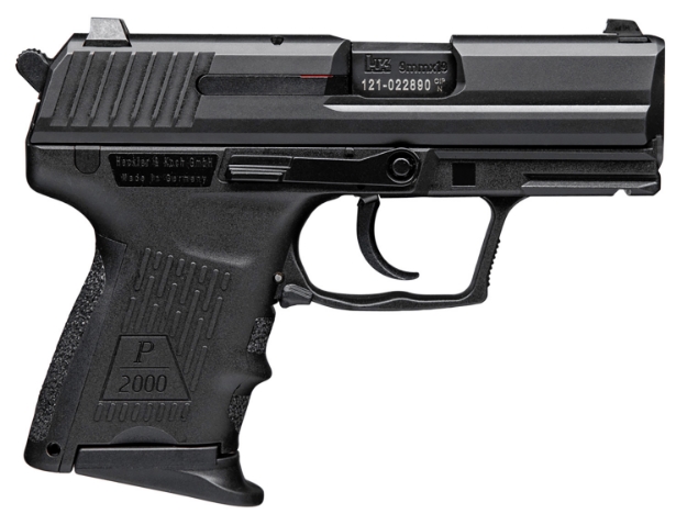 Picture of Hk P2000sk Subcompact V3 9Mm Luger 3.26" 10+1 (2) Black Black Steel Slide Black Interchangeable Backstrap Grip 