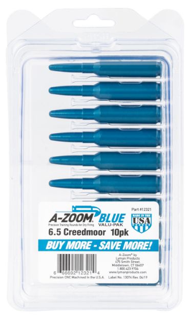Picture of A-Zoom Value Pack Rifle 6.5 Creedmoor Blue 10 Pk 
