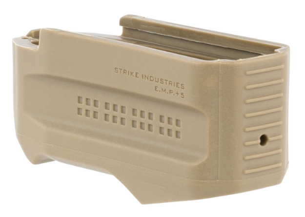 Picture of Strike Industries Enhanced Magazine Plate Made Of Polymer With Flat Dark Earth Finish For Magpul Pmag Gen M3 (Adds 5Rds) 