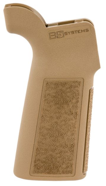 Picture of B5 Systems Type 23 P-Grip Made Of Polymer With Coyote Brown Finish For Ar-15, M4 