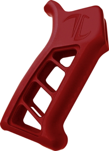 Picture of Timber Creek Outdoor Inc Enforcer Ar Pistol Grip Red Anodized With Clear Cerakote Aluminum 