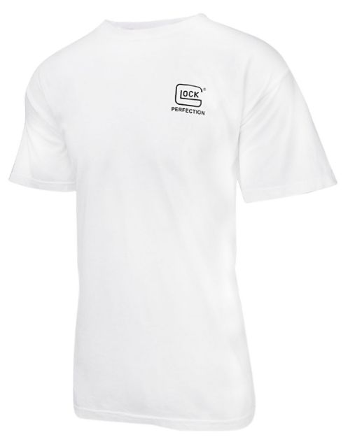 Picture of Glock Carry With Confidence White Cotton Short Sleeve Small 