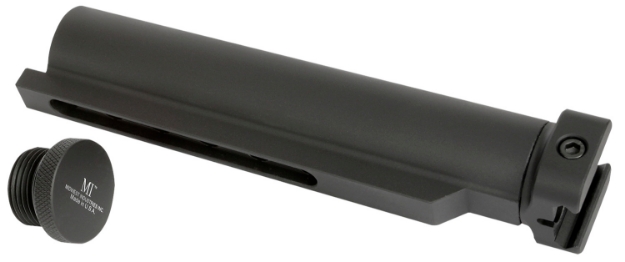 Picture of Midwest Industries Stock Tube Adaptor Black Hardcoat Anodized Aluminum Ar-Platform 